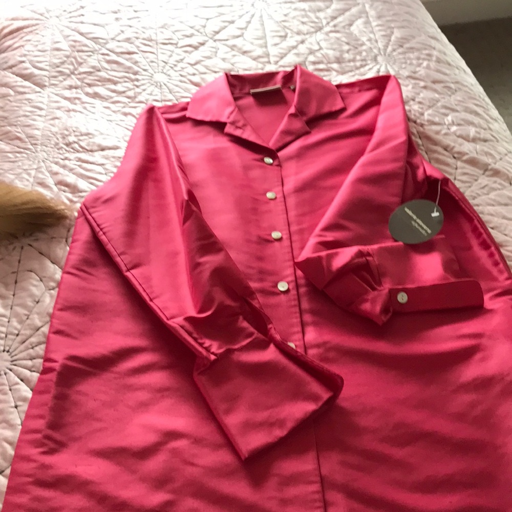 Silk Pink Blouse